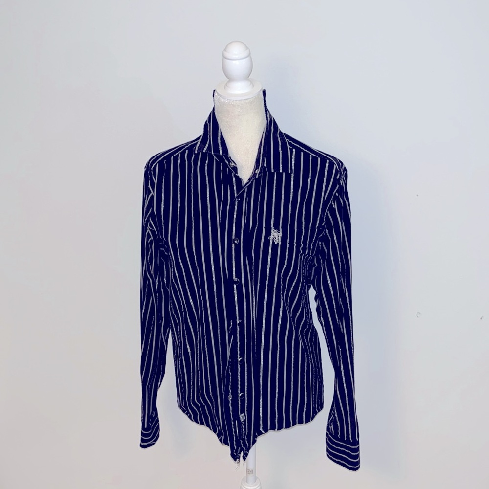 Mens Button Down Dress Shirt